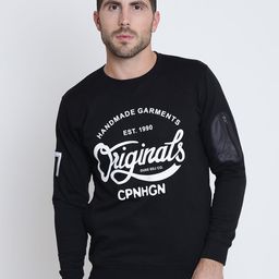 Duke Stardust Men Black Printed Sweatshirt-image-65