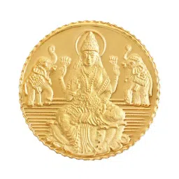 Bangalore Refinery Goddess Lakshmi 24k (999) 8gm Gold Coin-image-50