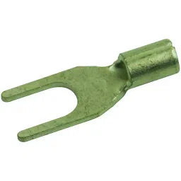 MULTICOMP PRO Spade Crimp Terminals TERMINAL, SPADE/FORK, #6, CRIMP, MC29586 (Pack of 100)-picture-1
