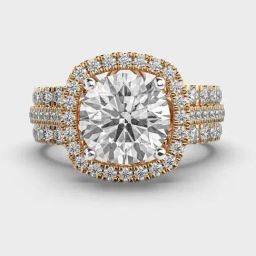 Jewelbox Regal Radiance 18KT Yellow Gold Labgrown Diamond Ring for Women-image-23