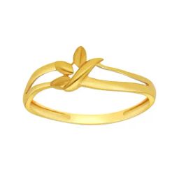 Malabar Gold and Diamonds 22k Gold Floral Ring for Women-picture-28