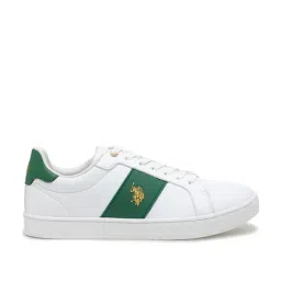 U.S. Polo Assn. Men's White Casual Sneakers-picture-12