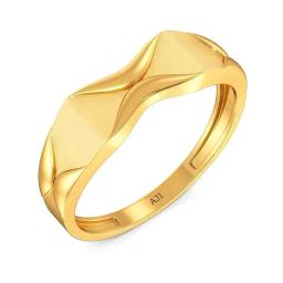 Joyalukkas Yuva Collection Exquisite Dashing 22k Gold Casual Ring for Men-image-51