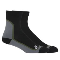 Asics Road Quarter Black Unisex Socks-image-36