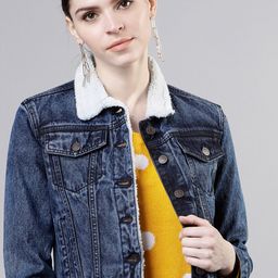 Tokyo Talkies Women Denim Jacket-image-45