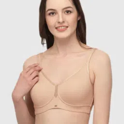 SOIE Women's Full Coverage Minimiser Non Padded Non Wired Bra-20