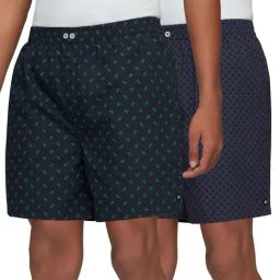 XYXX Green & Blue Printed Boxers - Pack of 2-image-76
