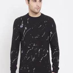 Crimsoune Club Black Slim Fit Printed Sweatshirt-picture-39