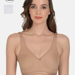 mod & shy Beige & White Bra - Pack Of 2-picture-24