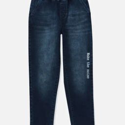 Gini & Jony Boys Navy Regular Fit Jeans-image-36