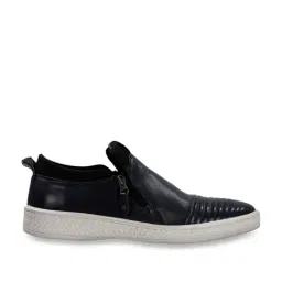 Woodland Men's Navy Casual Slip-Ons-image-77