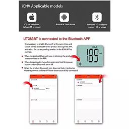 amiciSense Bluetooth Digital Light Meter with 3 AAA Battery image 5