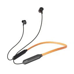 EVM NB-027 Ensport Bluetooth Neckband with Noise Cancellation (Orange)-image-3