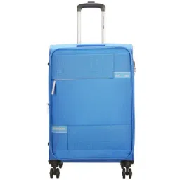 VIP Blue Large Soft Cabin Trolley - 79 cm-image-38