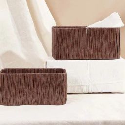 Mason Home Brown Woven Basket (Set of 2)-image-2