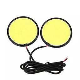 AllExtreme EXWFWI2 3.26 Inch Diameter Round COB LED Fog Light without Indicator 26W White Set of 2-image-22