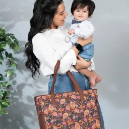 ZOUK Multicolor Printed Mother's Tote Bag image 5