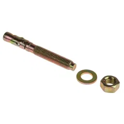 RS PRO Carbon Steel Anchor Bolt M12 x 100 mm, 12 mm fixing hole Model No 9086971 (1 Bag of 5)-picture-17