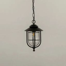 Whispering Homes Lima Black Outdoor Hanging Light - Medium-image-94
