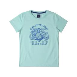 Allen Solly Junior Light Blue Printed T-Shirt-picture-0