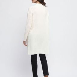 Madame Self Design Longline Open Front Shrug image 3