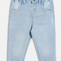 Miniklub Boys Blue Regular Fit Denim Pants-image-76