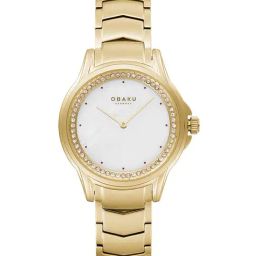 OBAKU V261LEGWSG Jasmin Cider Analog Watch for Women-image-34