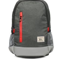 Gear Unisex Black & Grey Campus 8 Backpack-13