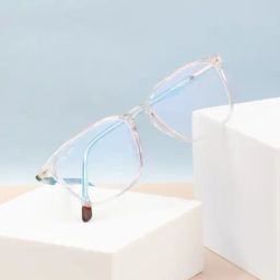 Ted Smith Transparent Square Unisex Eye Frames-picture-23