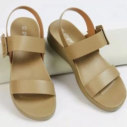 Ginger by Lifestyle Women's Green Sling Back Wedges-image-82