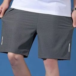 StyleCast Men Solid Cotton Above Knee Shorts-image-62