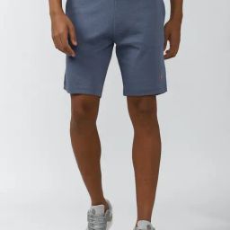 Van Heusen Flex Navy  Regular Fit Shorts-image-77