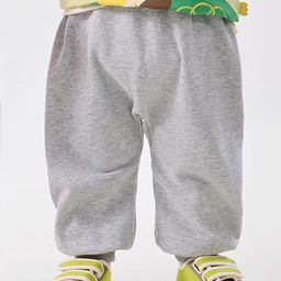 LULU & SKY Unisex Kids Loose Fit High-Rise Trousers-image-123