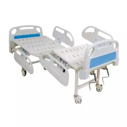 SARVAGYA SURGICAL Hospital Fowler Bed Manually Operated with ABS Panels and Railings, SSPL507-7