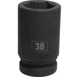 RS PRO 38mm 25.4 mm (1 Inch) Drive Deep Impact Socket Hexagon, 1370943-44