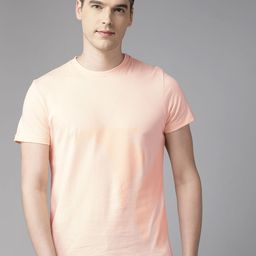 Blackberrys Printed Pure Cotton Slim Fit T-shirt-image-25