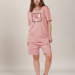 Keenuu Printed Top With Shorts Co-Ords-picture-15