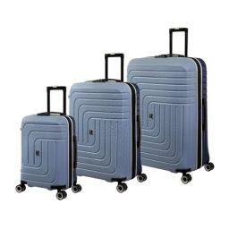 it luggage Convolved Blue Sky Set of 3-28 24 20 inches Expandable Hardsided Trolley with TSA Lock-image-89