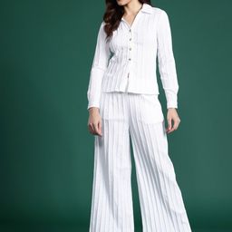 DressBerry Self-Striped Co-Ords-11
