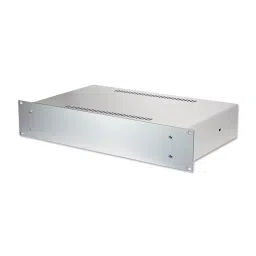 CAMDENBOSS Case, 19", Silver, 2U, C19G2363S-33
