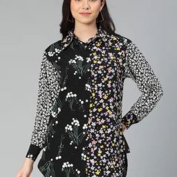 Oxolloxo Multicolor Floral Print Shirt-image-77