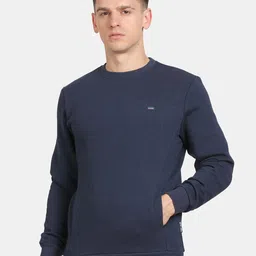 t-base Men Round Neck Solid Sweatshirt-image-62