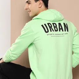 HERE&NOW Men Printed Hooded Sweatshirt-picture-54