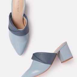 Allen Solly Pointed Toe Block Heel Pumps-image-42