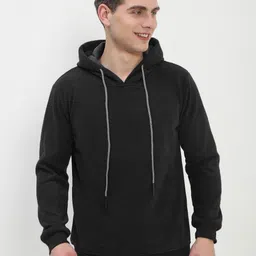 SHOWOFF Men Hooded Cotton Sweatshirt-picture-2