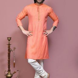 RANAK Men Regular Kurta with Pyjamas-20