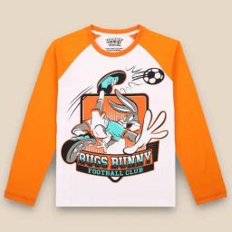 Boysville White Printed Full Sleeves T-Shirt-image-23