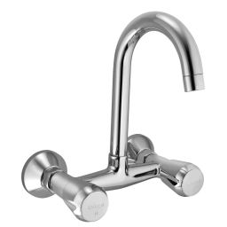 Essco by Jaquar Sink Mixer Wall Mount Chrome Finish with Swinging Pipe Spout, MQT-521S-image-29