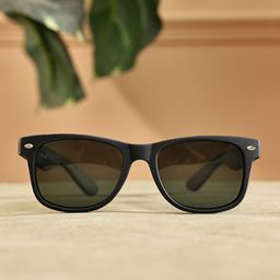 Garry Gobbs Unisex Wayfarer Sunglasses with Polarised and UV Protected SG-S-104-17-Green-image-72