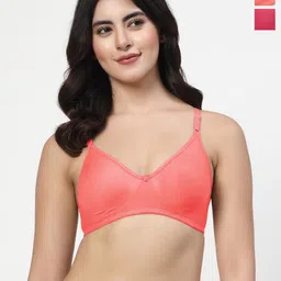 LILY Pack Of 2 Full Coverage T-shirt Bra-2